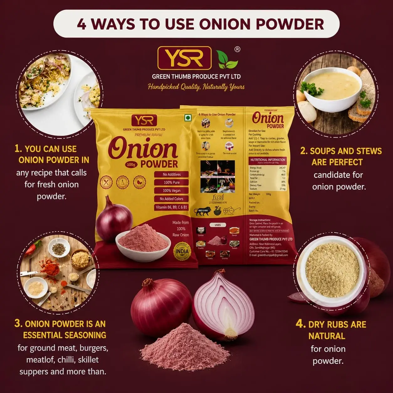 Green Thumb Produce Onion Powder