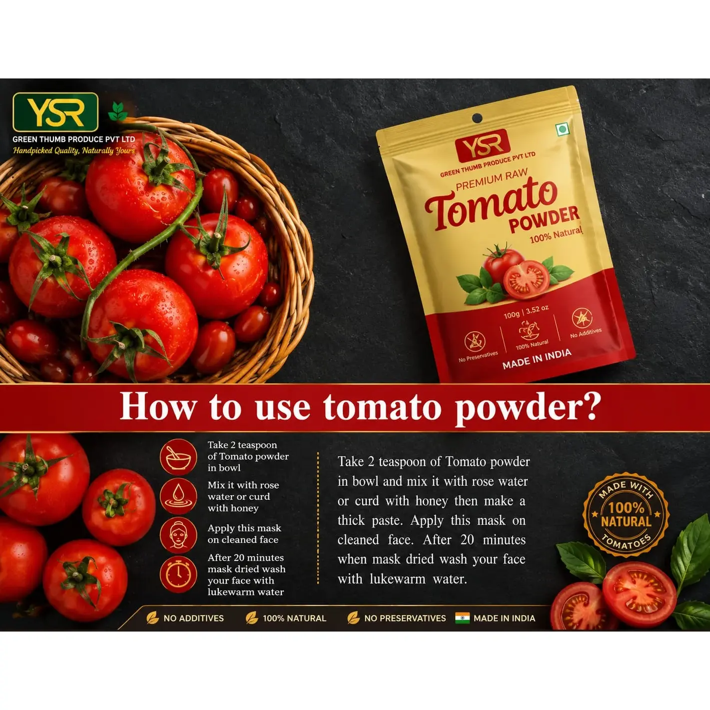 Green Thumb Produce Tomato Powder