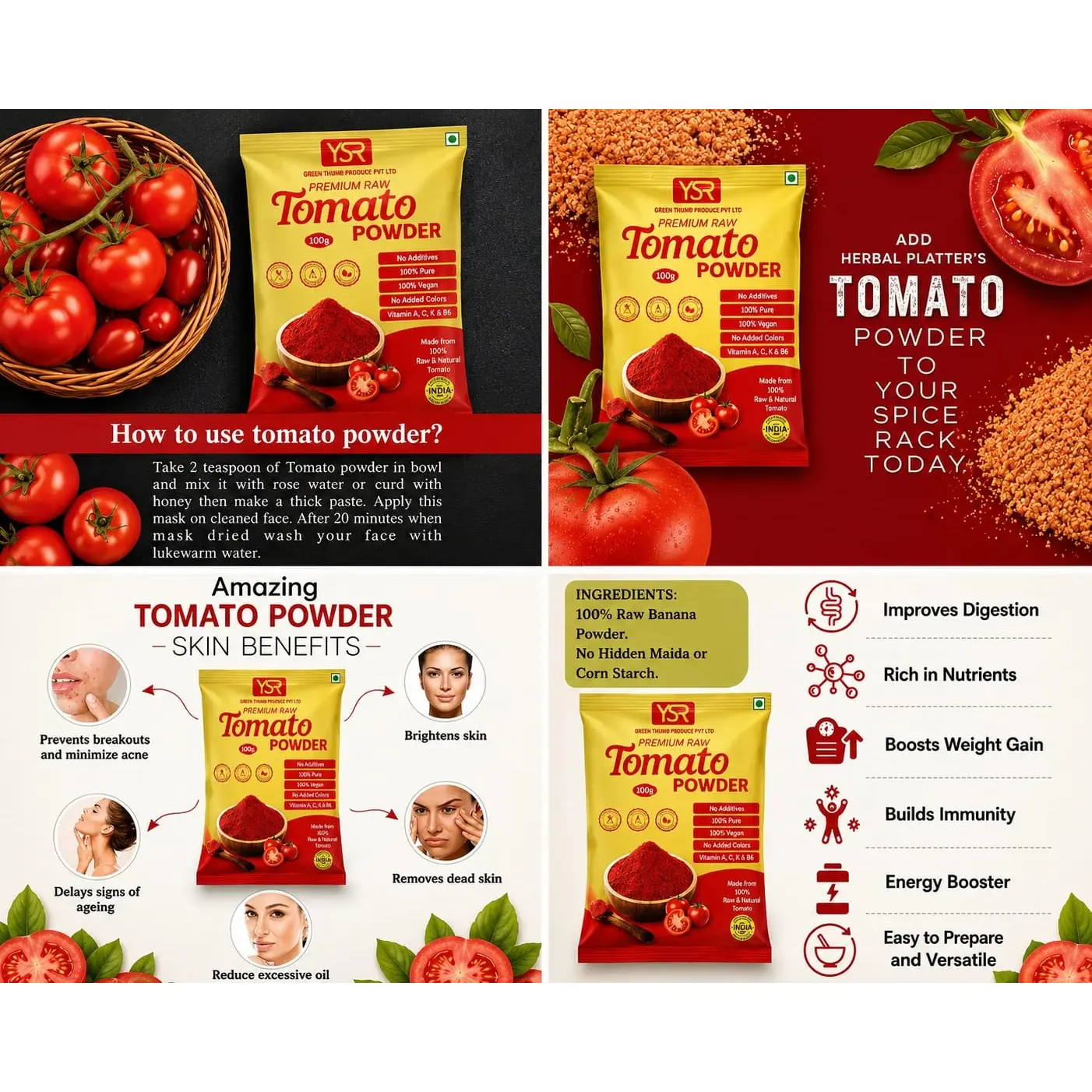 Green Thumb Produce Tomato Powder